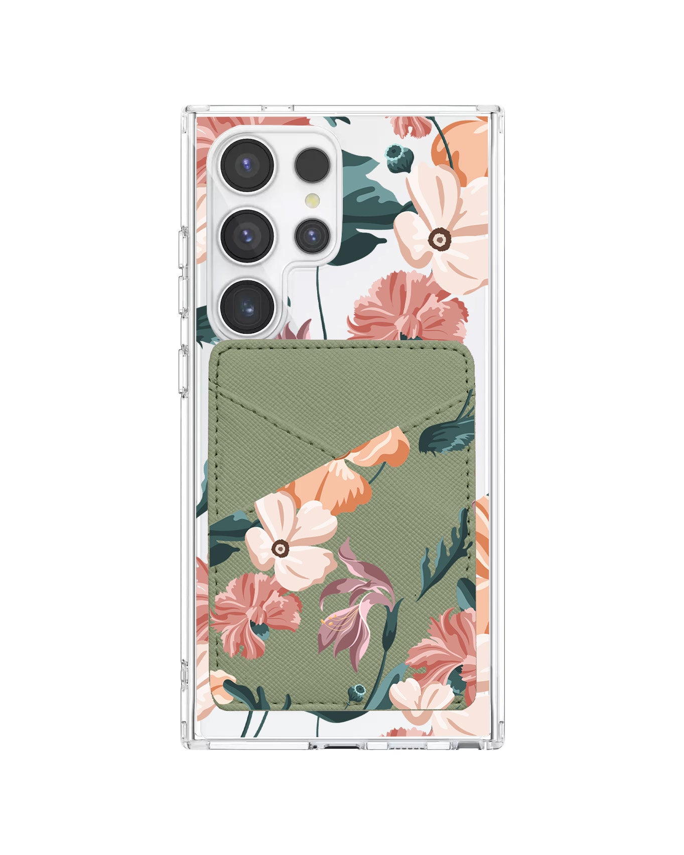 Android Phone Wallet Case - Botanical Garden 1.0
