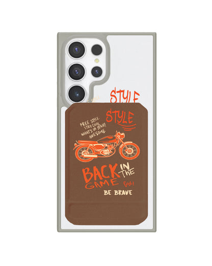 Android Magnetic Multifold Wallet - Back In The Game