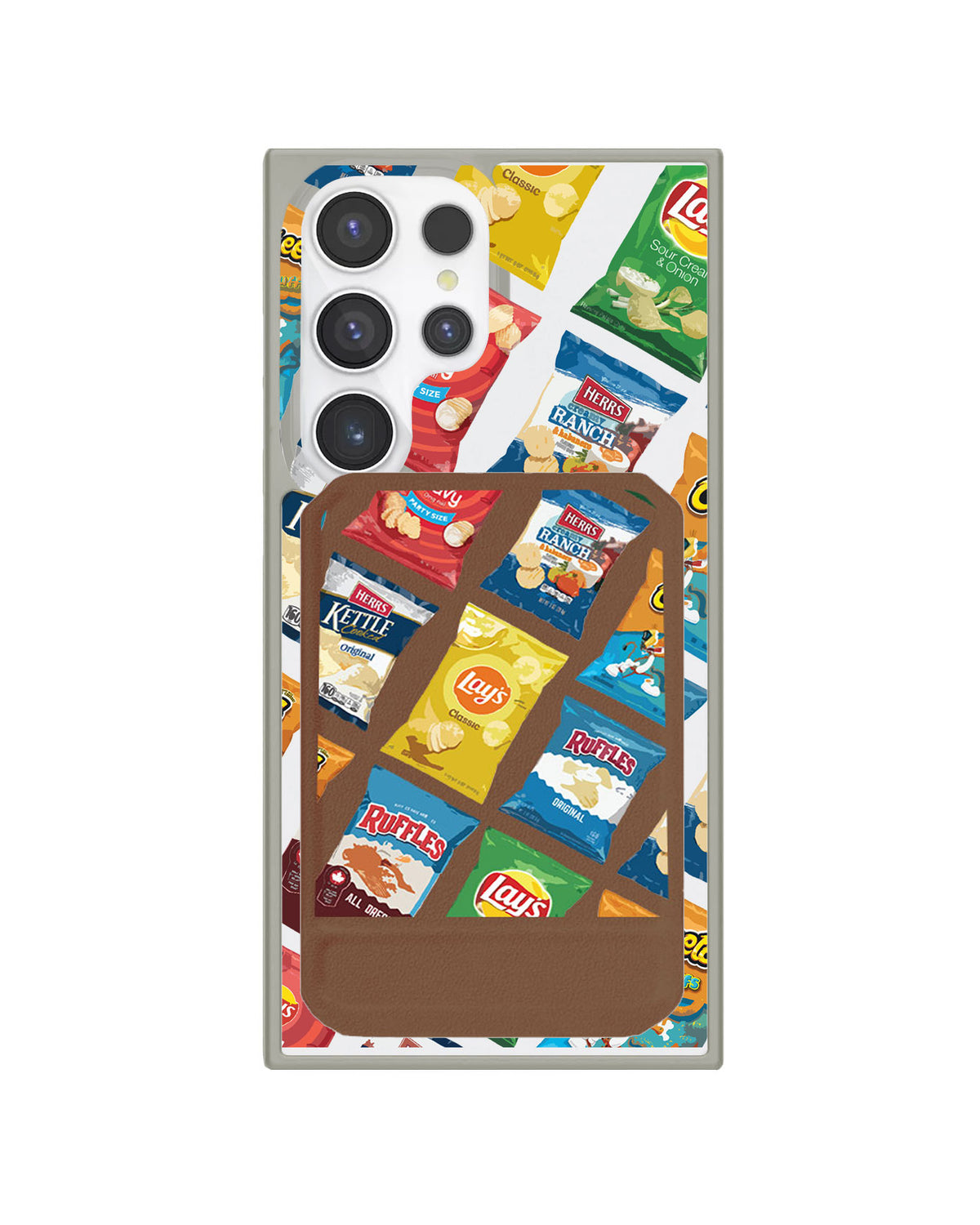 Android Magnetic Multifold Wallet - Crisps