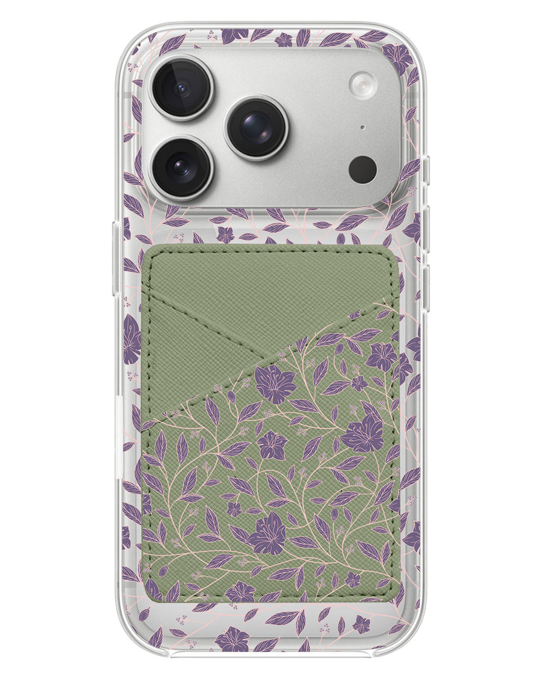 iPhone Phone Wallet Case - Sketchy Flower 4.0