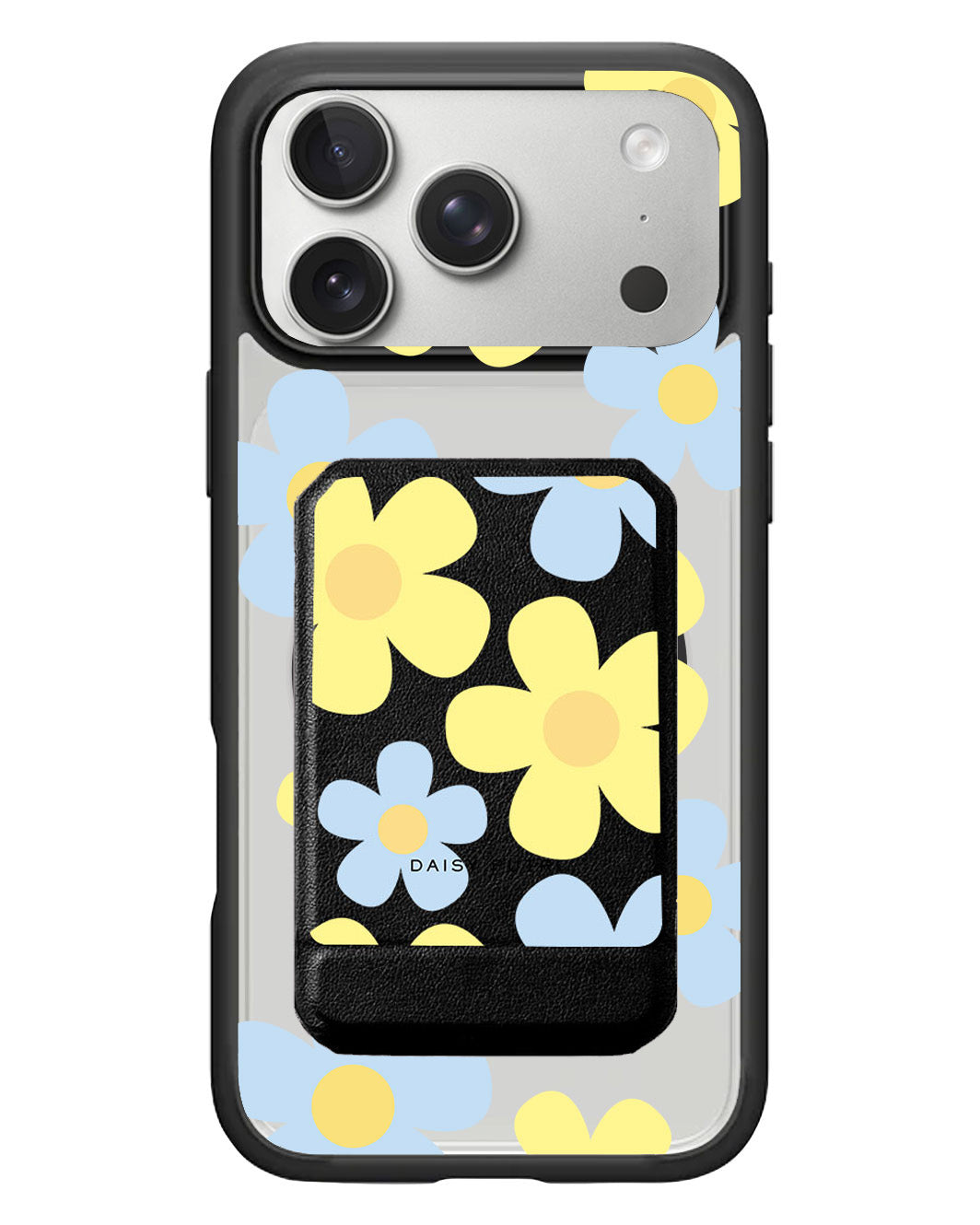 iPhone Magnetic Multifold Wallet - Daisy Skies