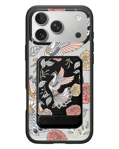 iPhone Magnetic Multifold Wallet - Bird & Paradise 1.0