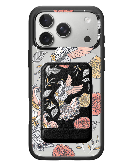 iPhone Magnetic Multifold Wallet - Bird & Paradise 1.0