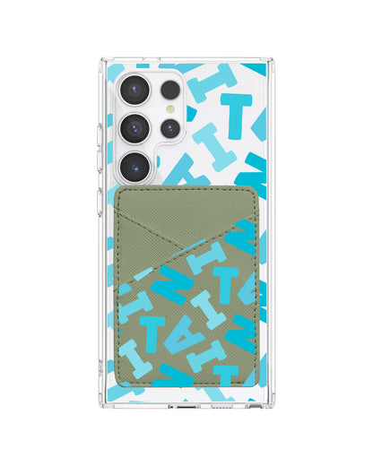 Android Phone Wallet Case - Scattered Monogram 5.0