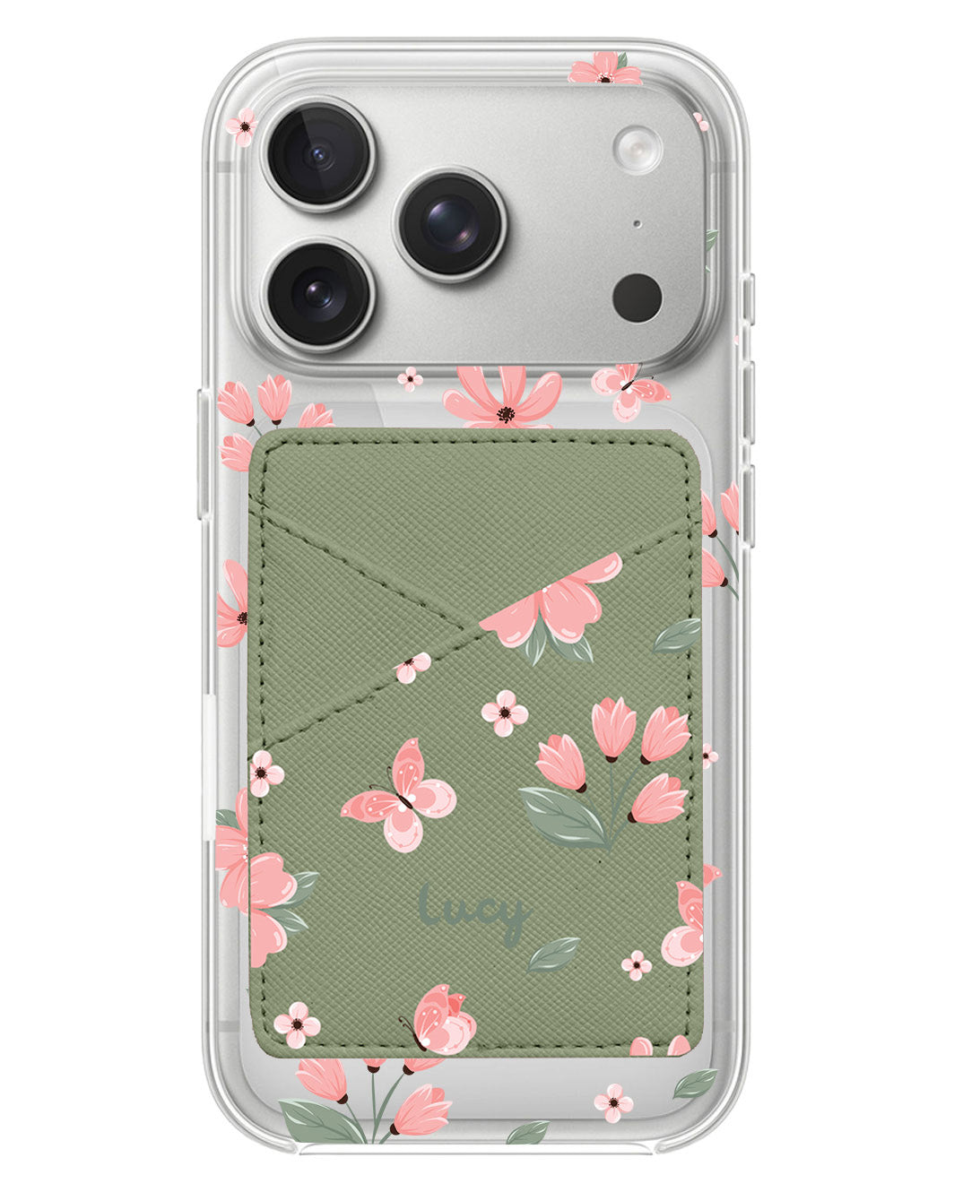 iPhone Phone Wallet Case - Pink Delight