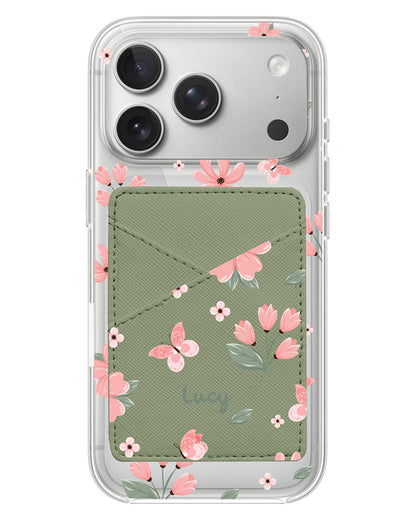 iPhone Phone Wallet Case - Pink Delight