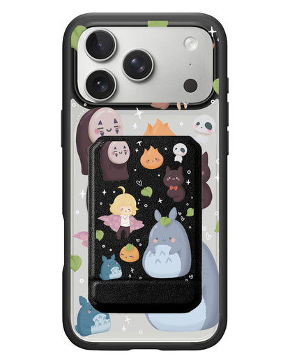 iPhone Magnetic Multifold Wallet - Ghibli