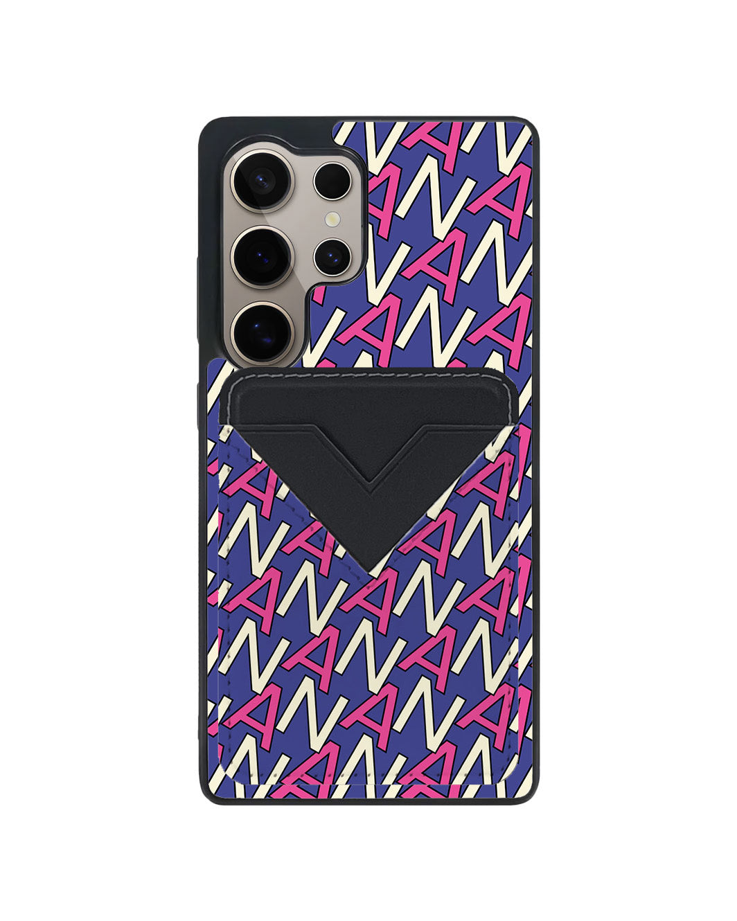 Android Avant Wallet Case - Custom Monogram 3.0 Initial 6.0