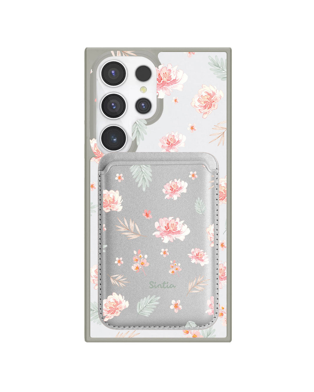 Android Magnetic Wallet Case - Botanical Garden 4.0