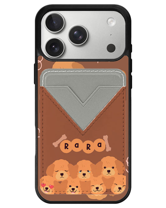 iPhone Avant Wallet Case - Poodle Squad 3.0