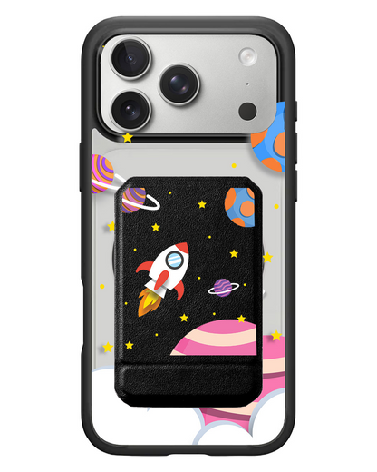 iPhone Magnetic Multifold Wallet - Neverland