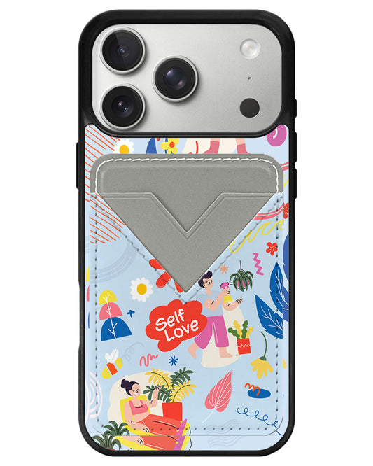 iPhone Avant Wallet Case - Self Love Sticker pack 1.0