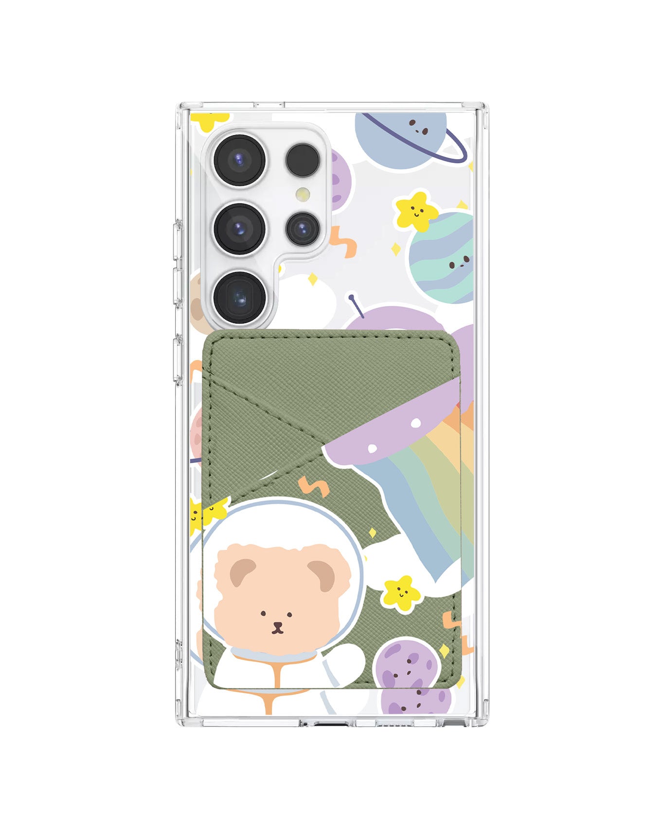 Android Phone Wallet Case - Astrobear