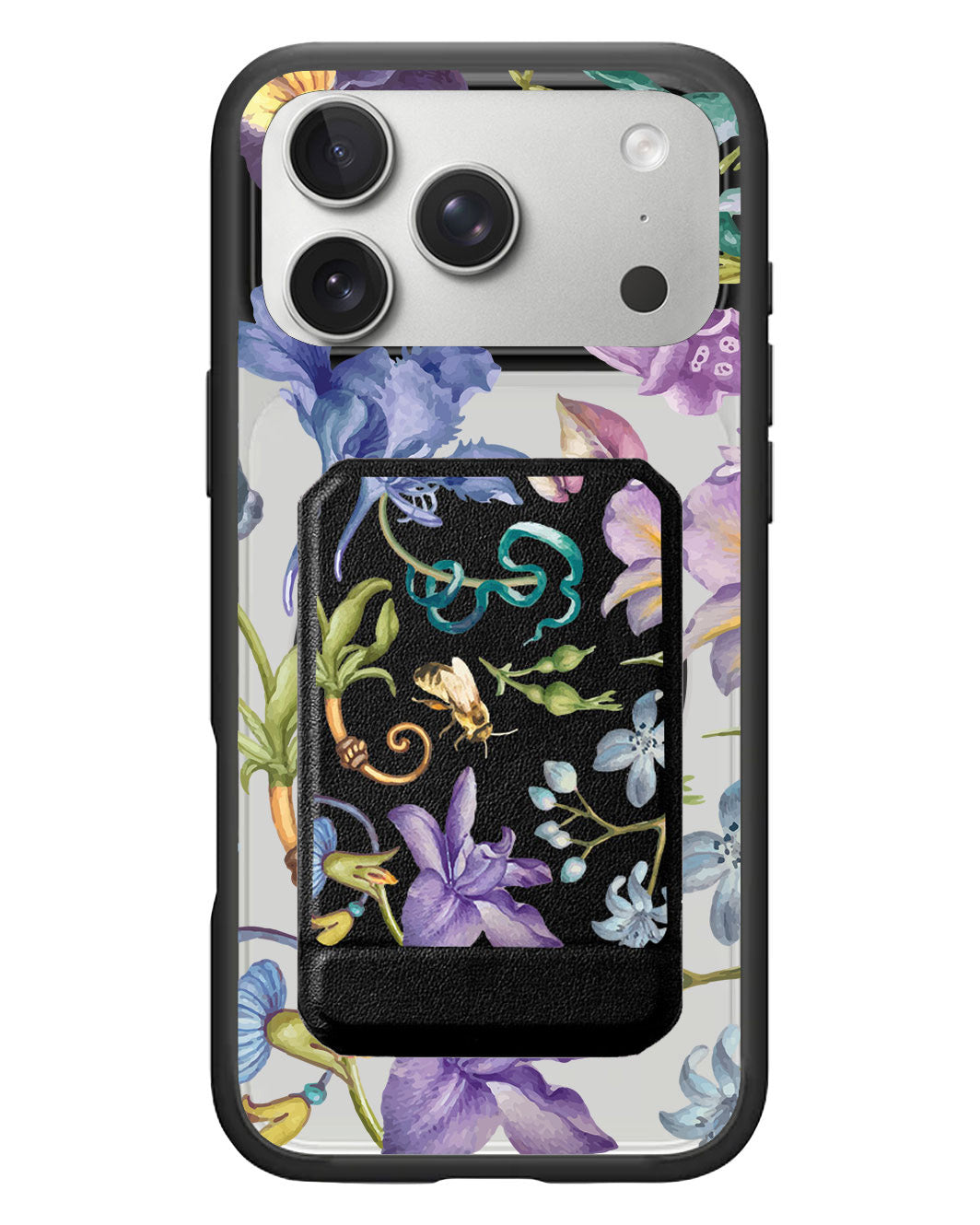 iPhone Magnetic Multifold Wallet - Violetta