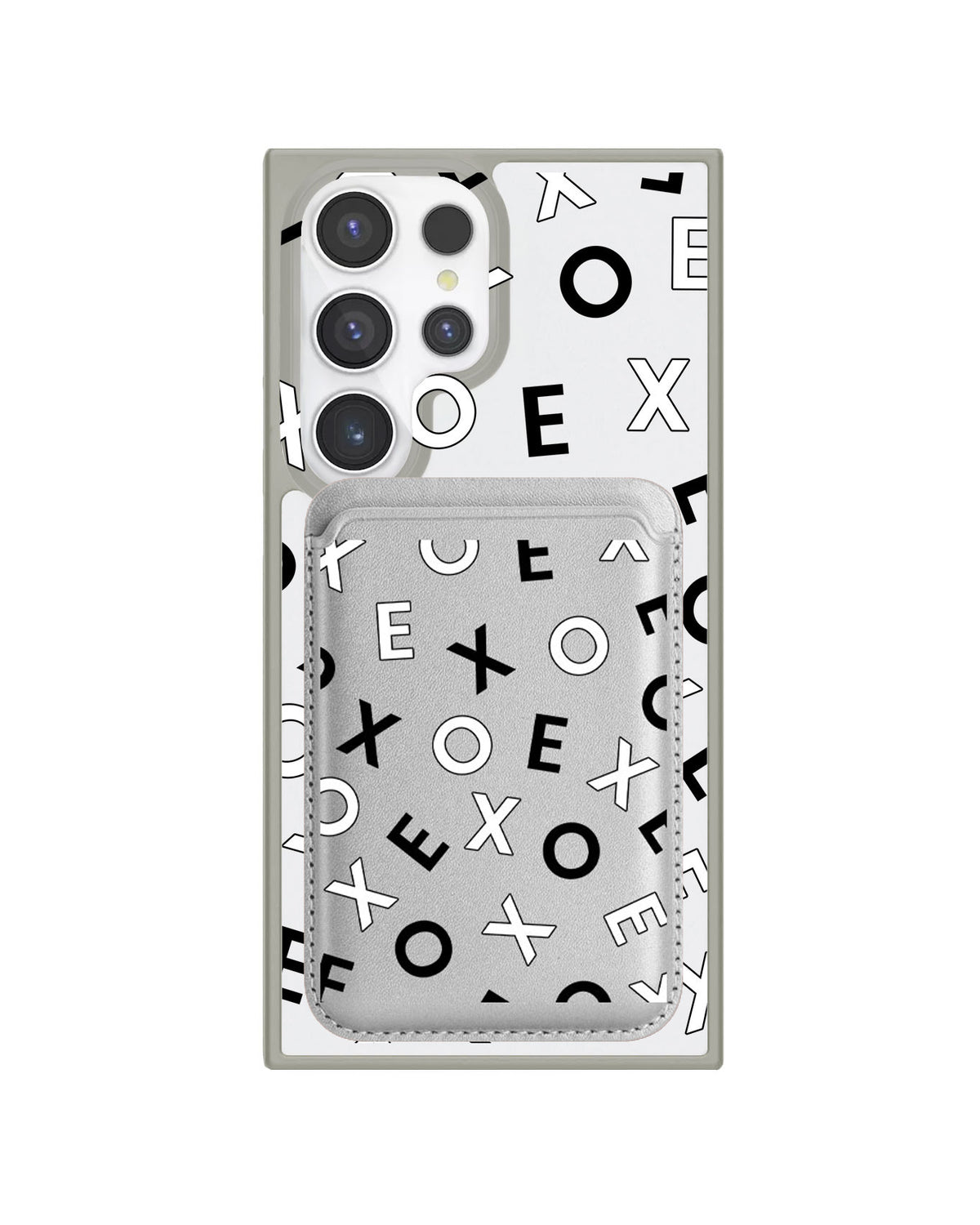 Android Magnetic Wallet Case - EXO Monogram