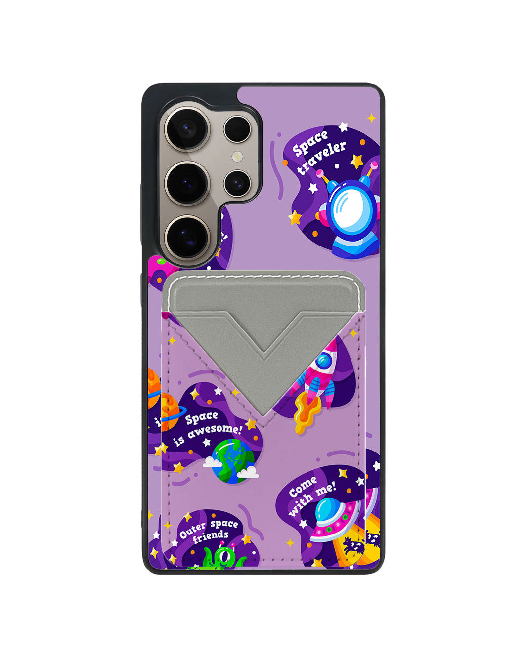 Android Avant Wallet Case - Space Traveller