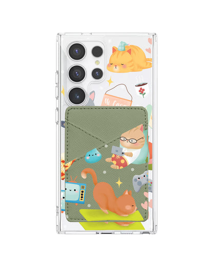 Android Phone Wallet Case - Stay Home