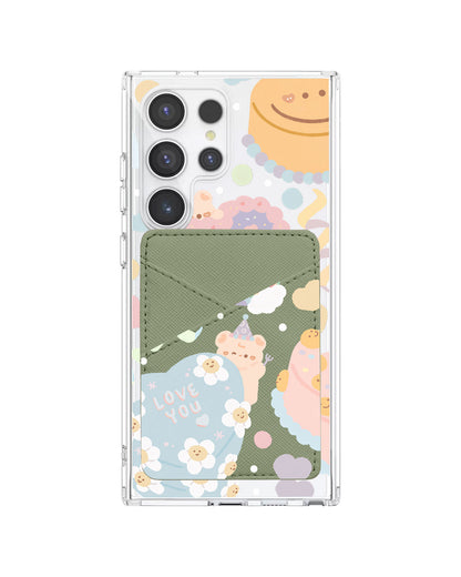 Android Phone Wallet Case - Cake Party