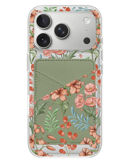 iPhone Phone Wallet Case - Nora