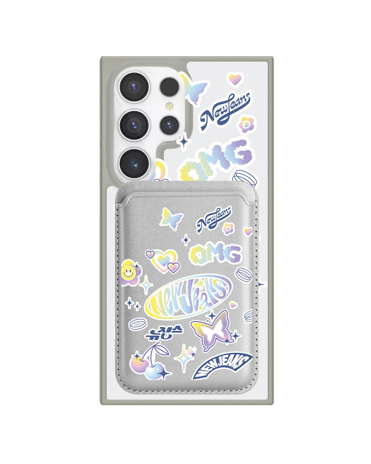 Android Magnetic Wallet Case - NewJeans OMG 1.0