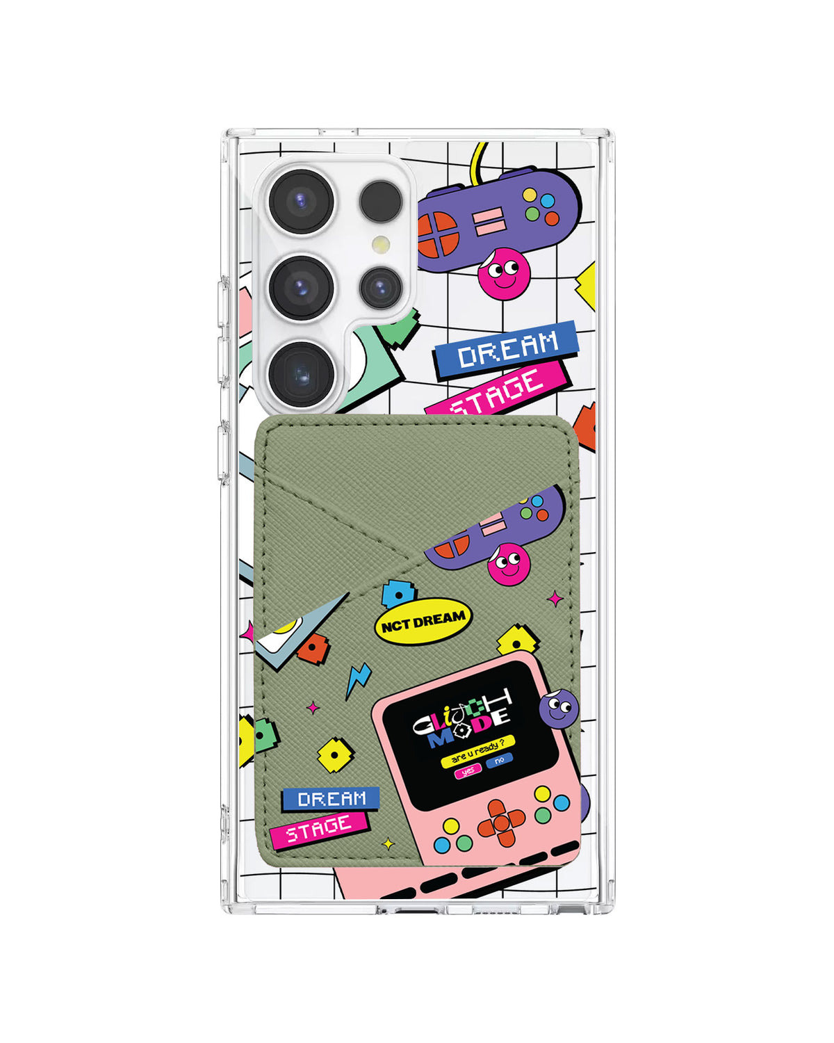 Android Phone Wallet Case - NCT Glitch Mode