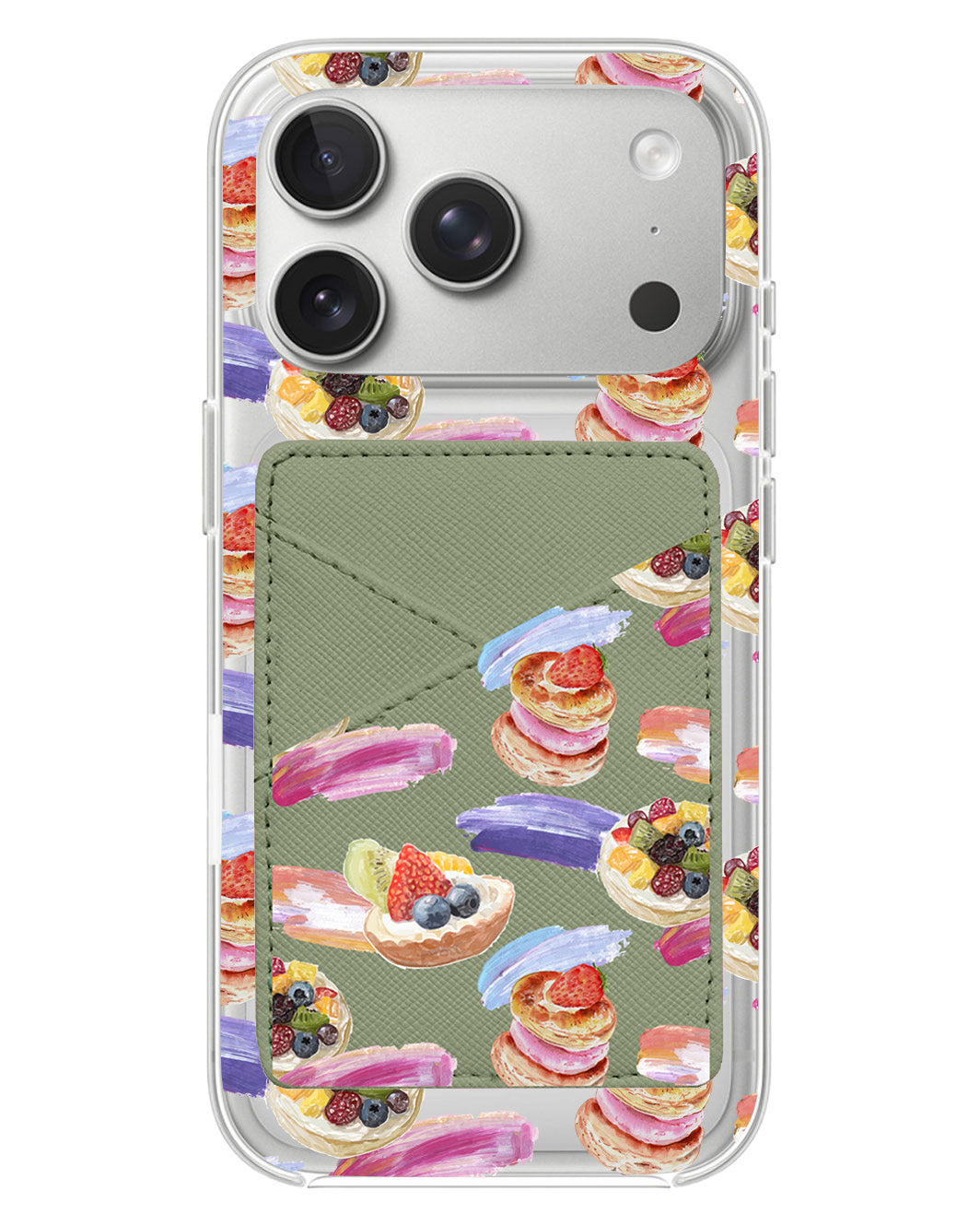 iPhone Phone Wallet Case - Fruit Pie