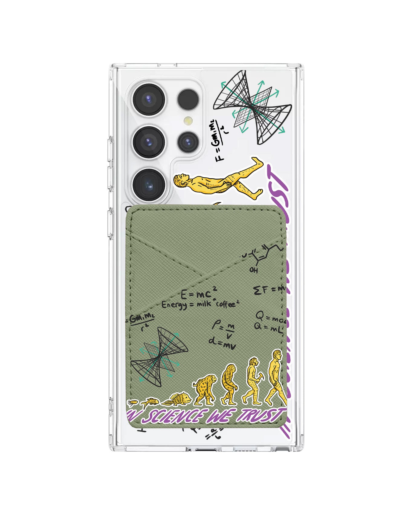 Android Phone Wallet Case - Science 1.0