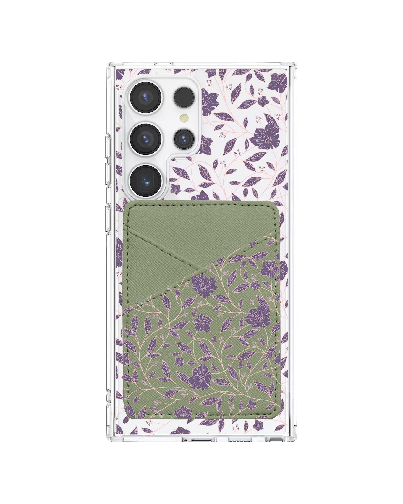 Android Phone Wallet Case - Sketchy Flower 4.0