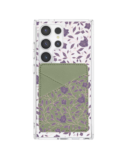 Android Phone Wallet Case - Sketchy Flower 4.0