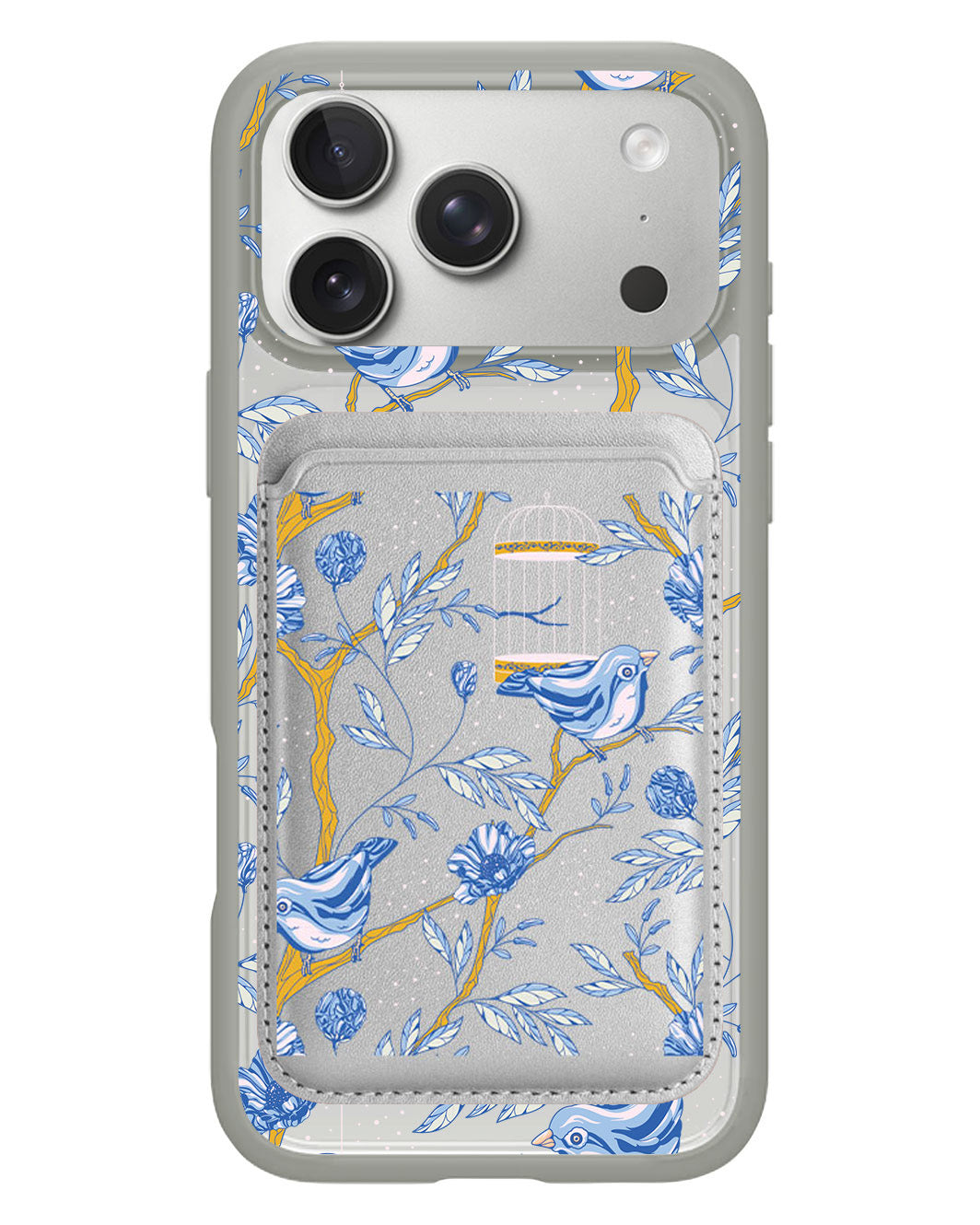 iPhone Magnetic Wallet Case - Lovebird 10.0