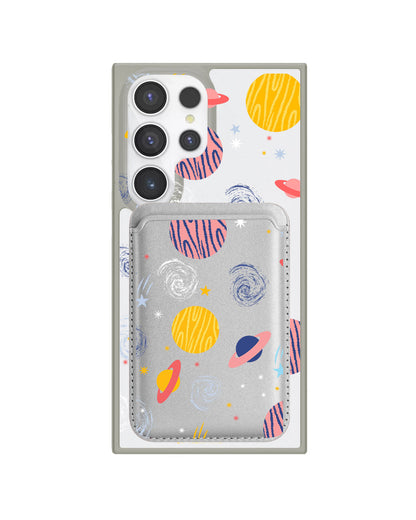 Android Magnetic Wallet Case - Planetarium 2.0