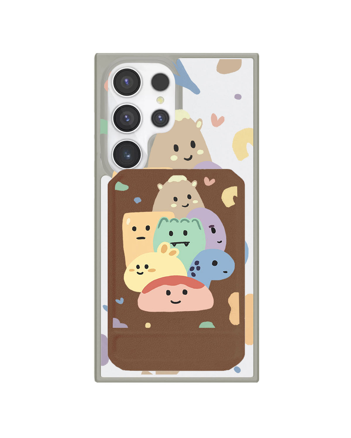 Android Magnetic Multifold Wallet - Doodle 2.0