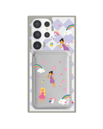 Android Magnetic Wallet Case - Tiny Fairy