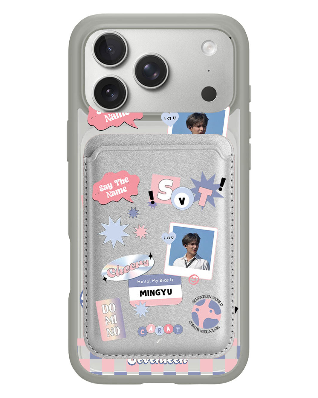 iPhone Magnetic Wallet Case - Seventeen World