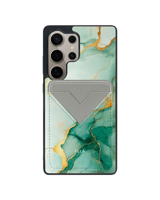 Android Avant Wallet Case - Emerald Green