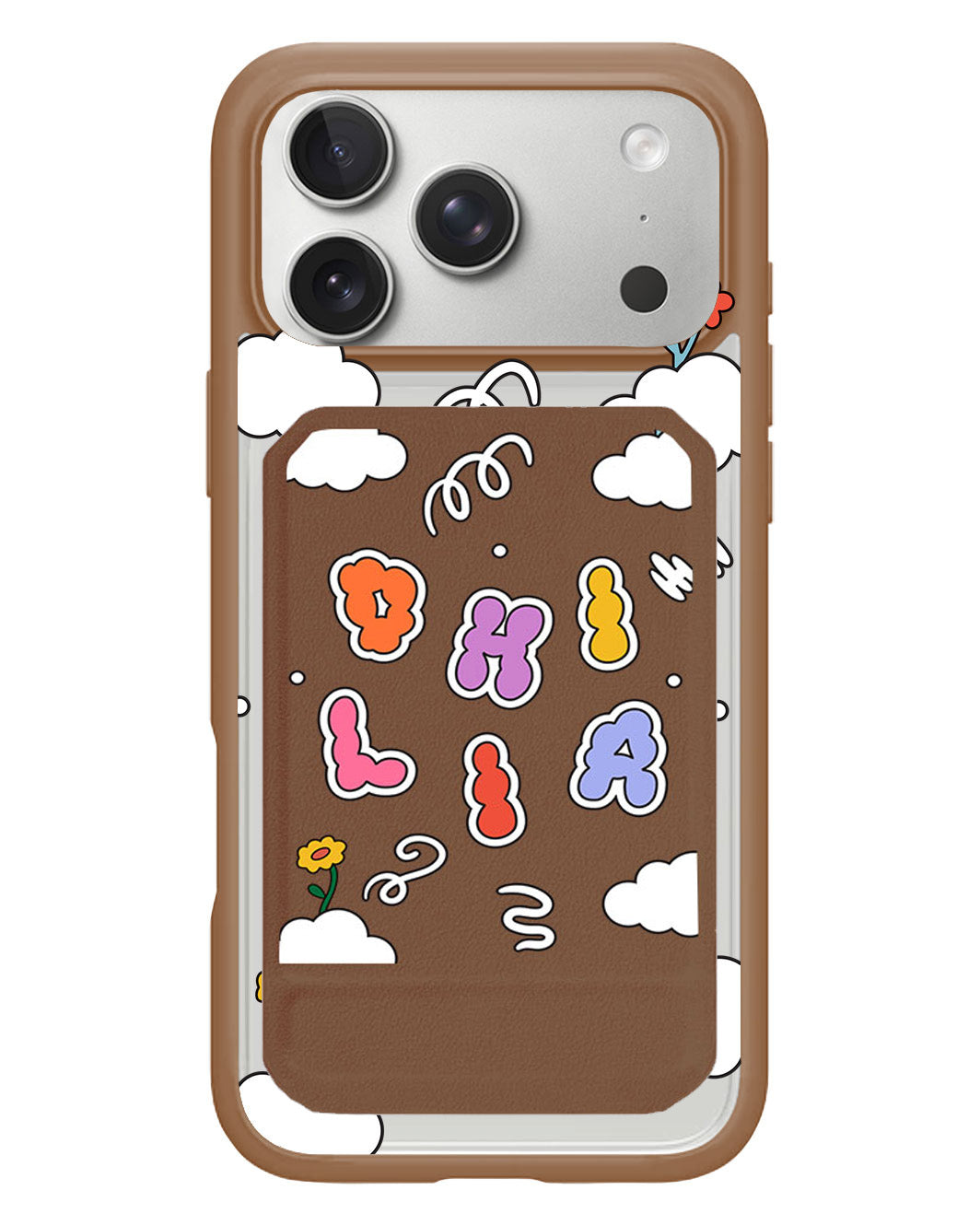iPhone Magnetic Multifold Wallet - Adorable Monogram 6.0