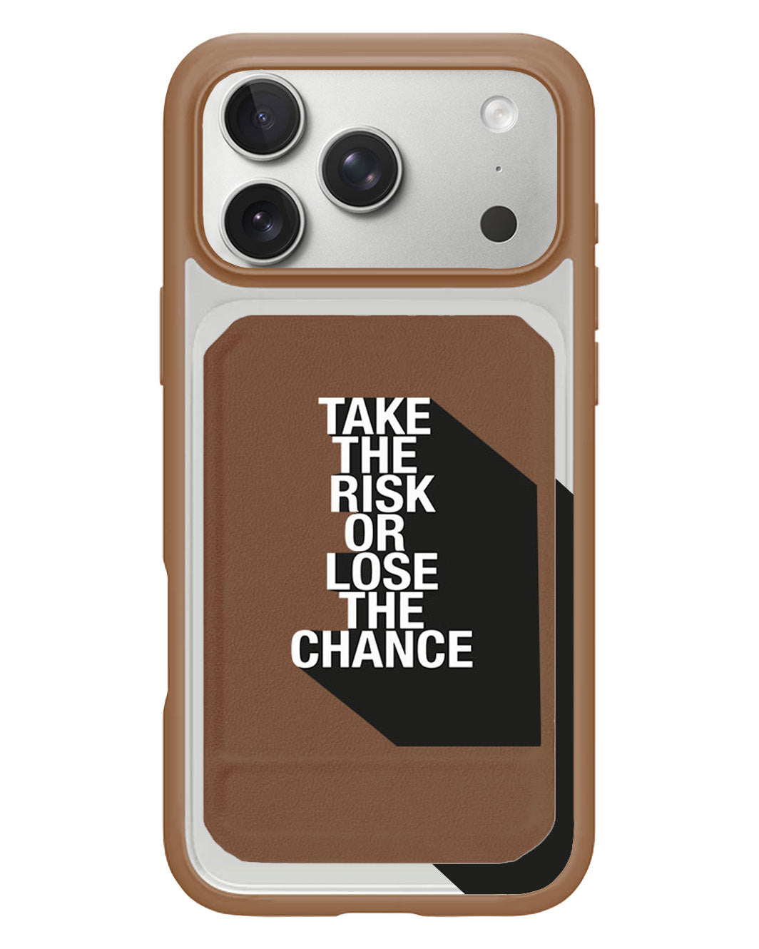 iPhone Magnetic Multifold Wallet - Take The Risk