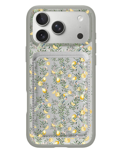 iPhone Magnetic Wallet Case - Limone