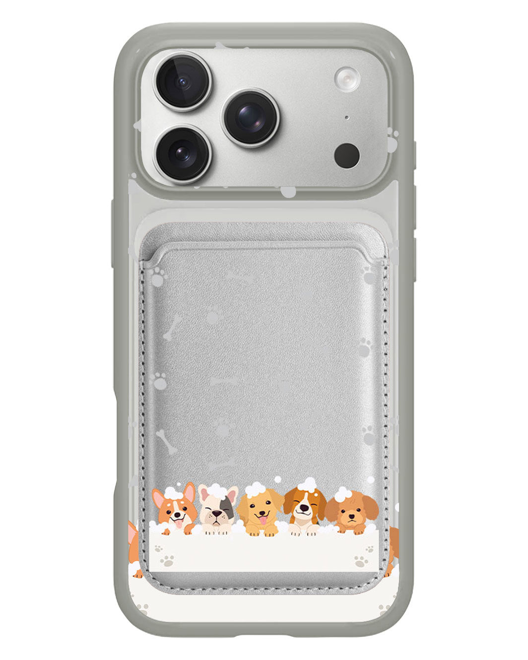 iPhone Magnetic Wallet Case - Ruff Family 2.0