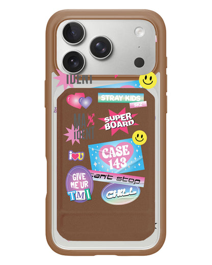 iPhone Magnetic Multifold Wallet - Stray Kids 143