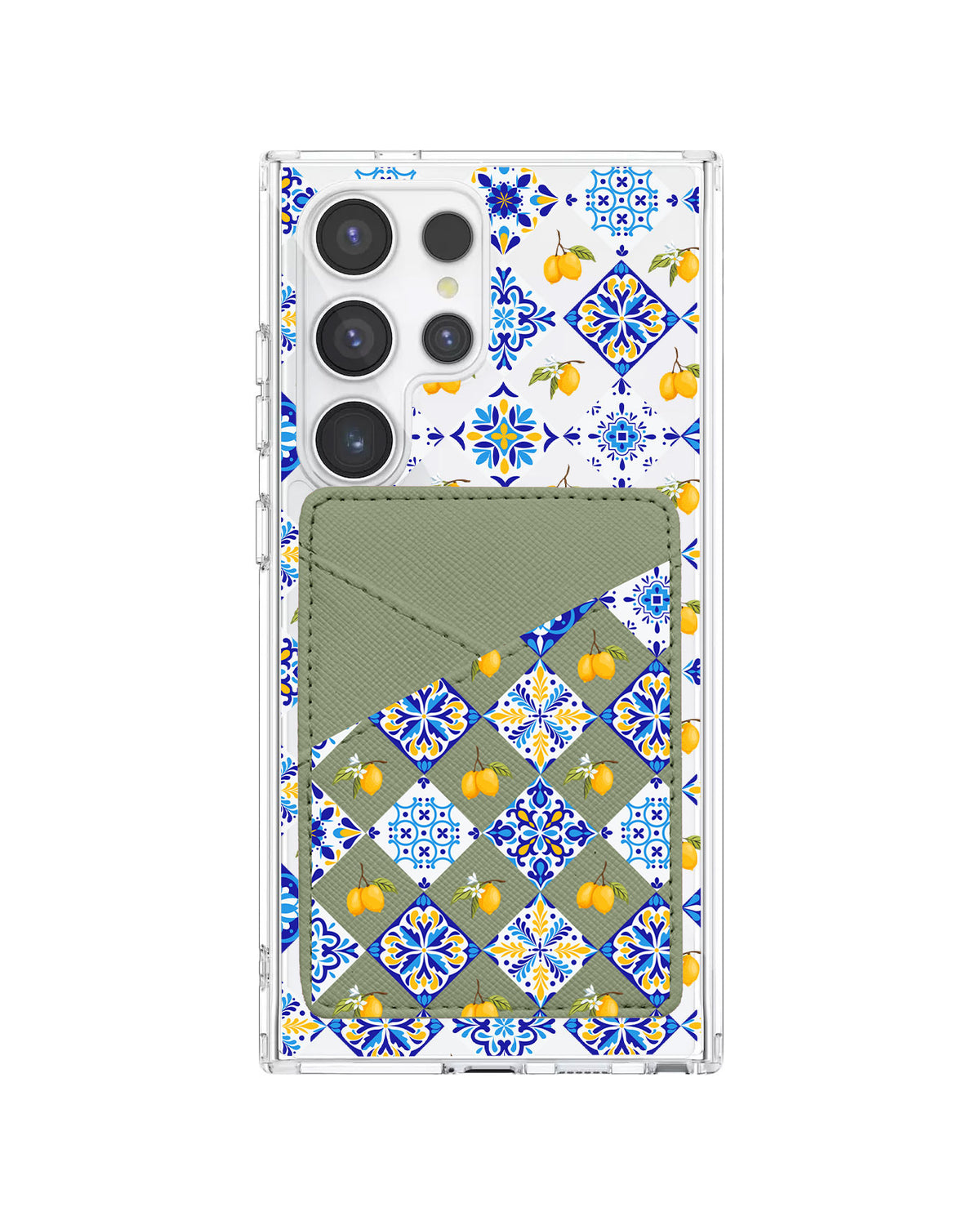 Android Phone Wallet Case - Majolica Tuscany