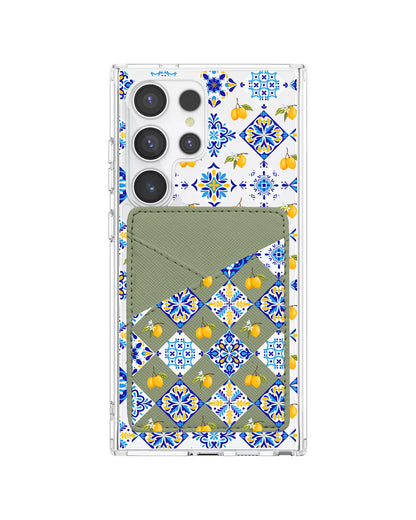 Android Phone Wallet Case - Majolica Tuscany