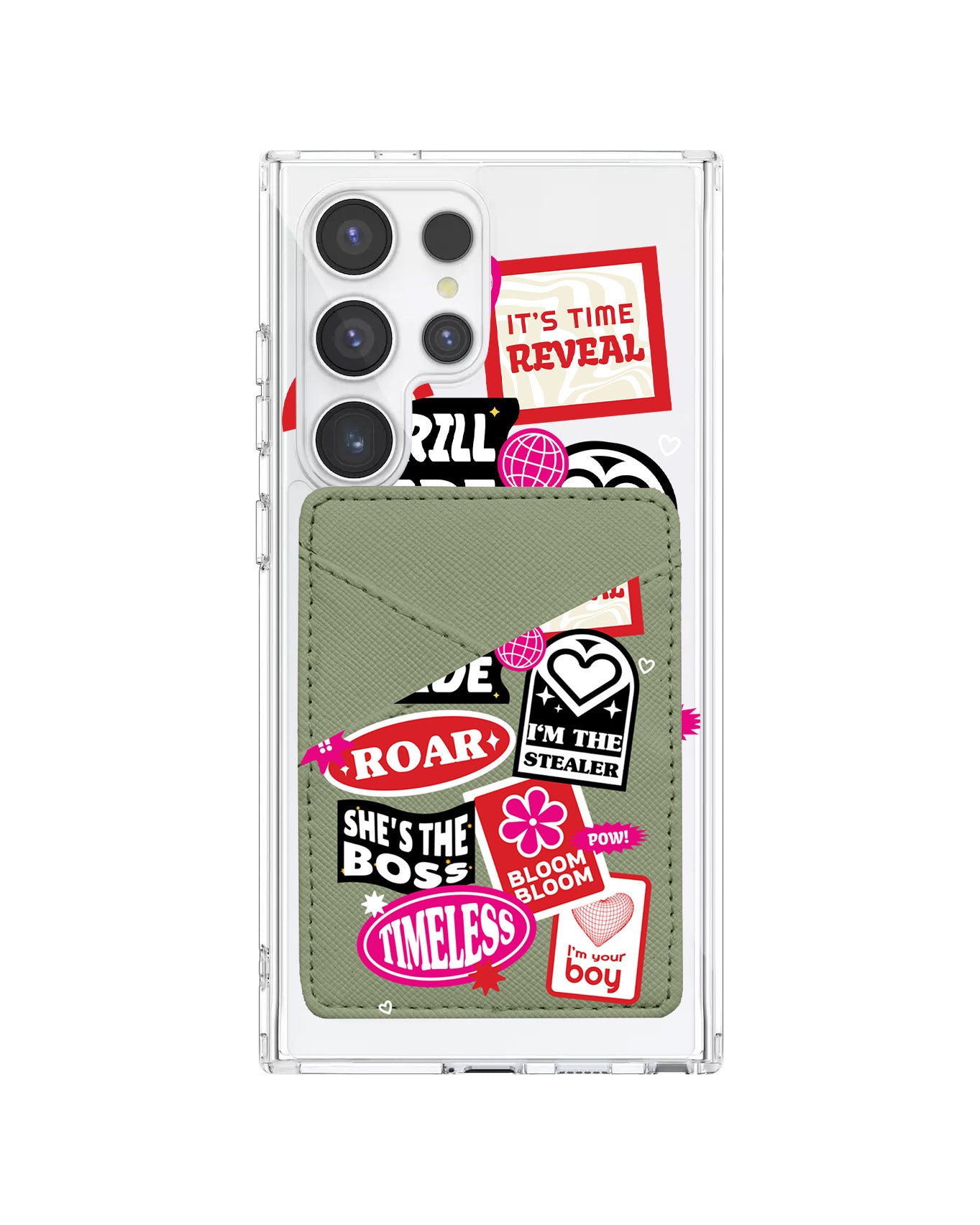 Android Phone Wallet Case - The Boyz Song Sticker Pack