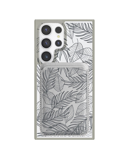 Android Magnetic Wallet Case - Sketchy Tropical 2.0
