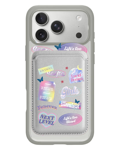 iPhone Magnetic Wallet Case - Aespa Girls Pack
