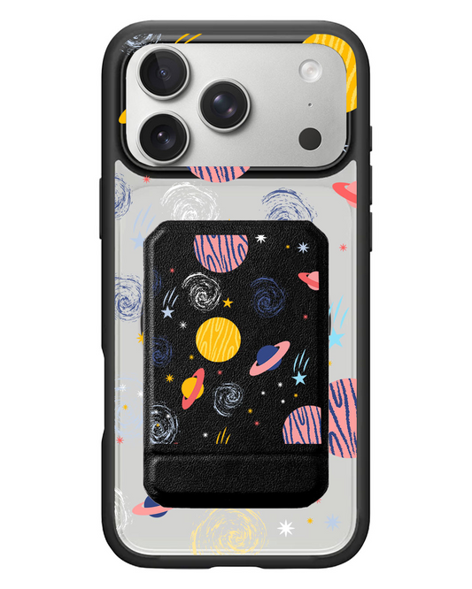 iPhone Magnetic Multifold Wallet - Planetarium 2.0