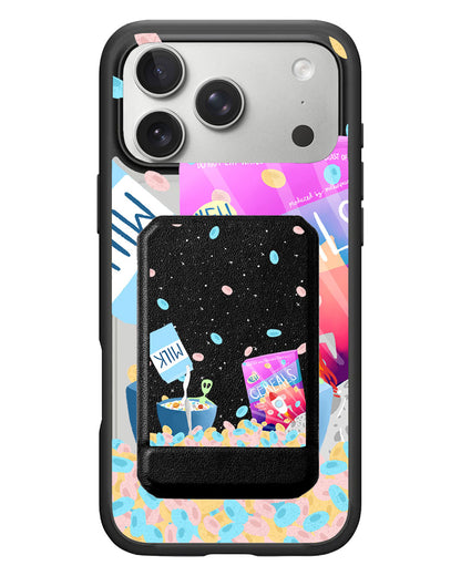 iPhone Magnetic Multifold Wallet - Cerealiens
