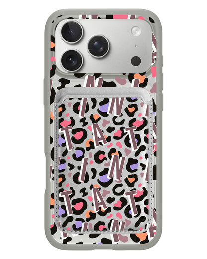 iPhone Magnetic Wallet Case - Leopard Monogram 5.0
