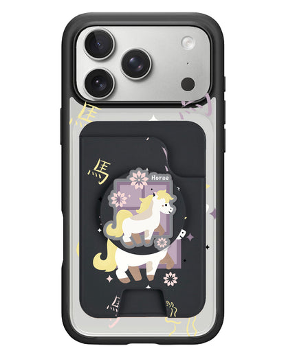 iPhone Magpop Wallet - Shio Horse