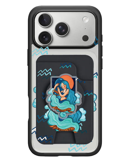 iPhone Magpop Wallet - Aquarius